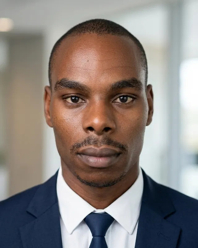 Portrait of George Obi Chisom